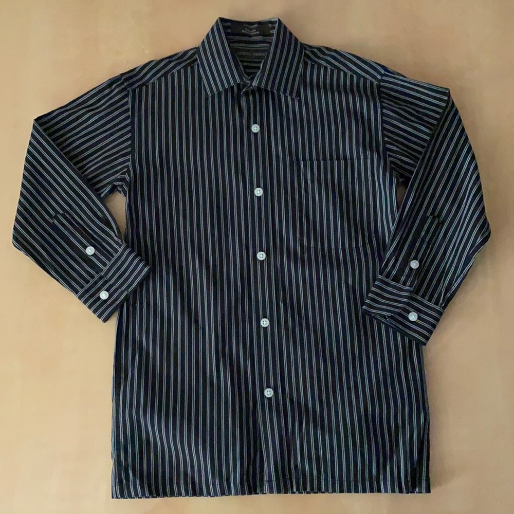 Joseph Abboud Kids Boys Button Down Shirt Sz 8
